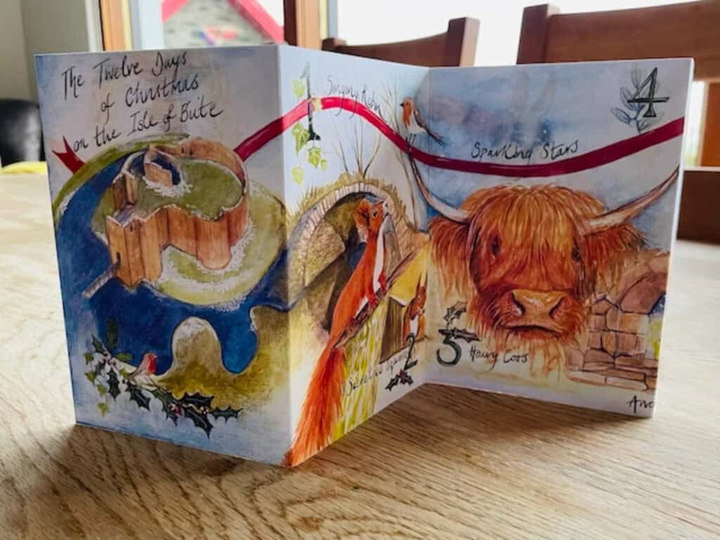 Concertina Christmas Card 2026