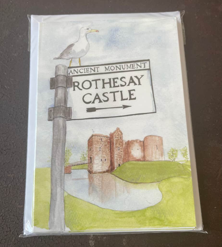 Rothesay Castle Notelets (x6)