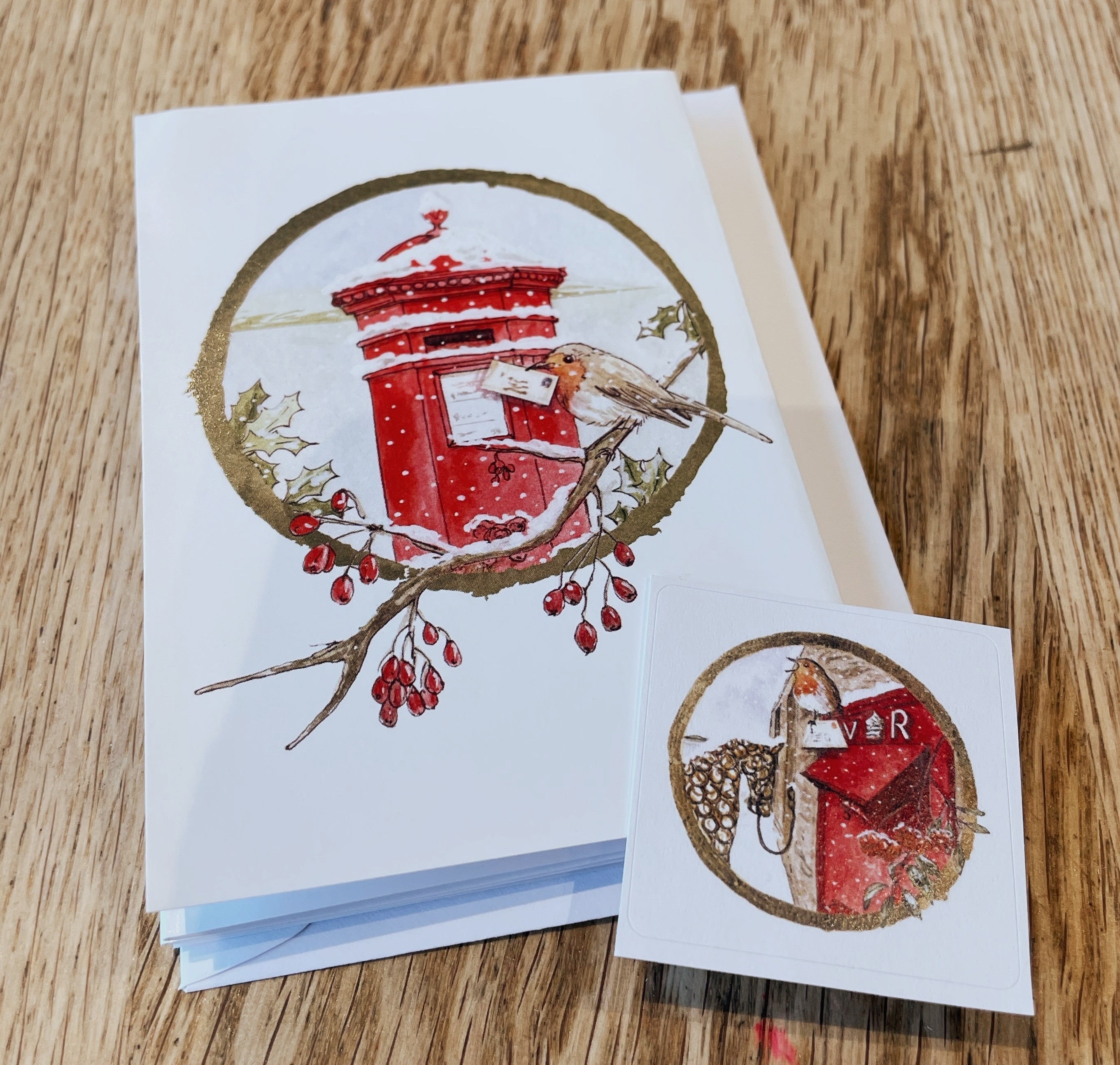 robin card and sticker.JPG